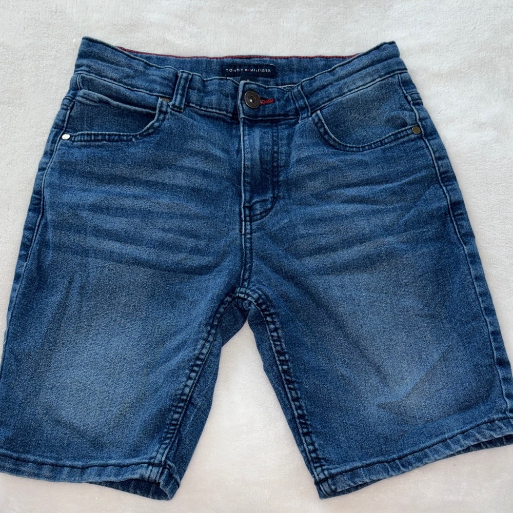 Tommy Hilfiger Boys Denim Shorts Size 12